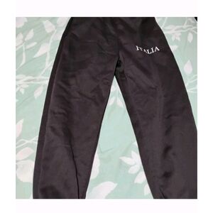 Italia Men's Black Sweatpants
